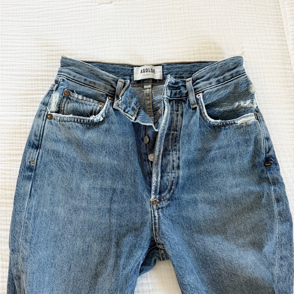 Agolde Riley Jeans 23 - Picture 2 of 9